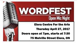 WordFest Elora FB Event