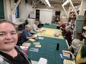 Storytellers at our almost-annual Book Social.